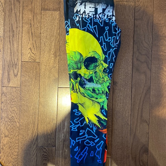 R13 x Metallica Kate Skinny Jeans - Size 25 - Picture 3 of 7